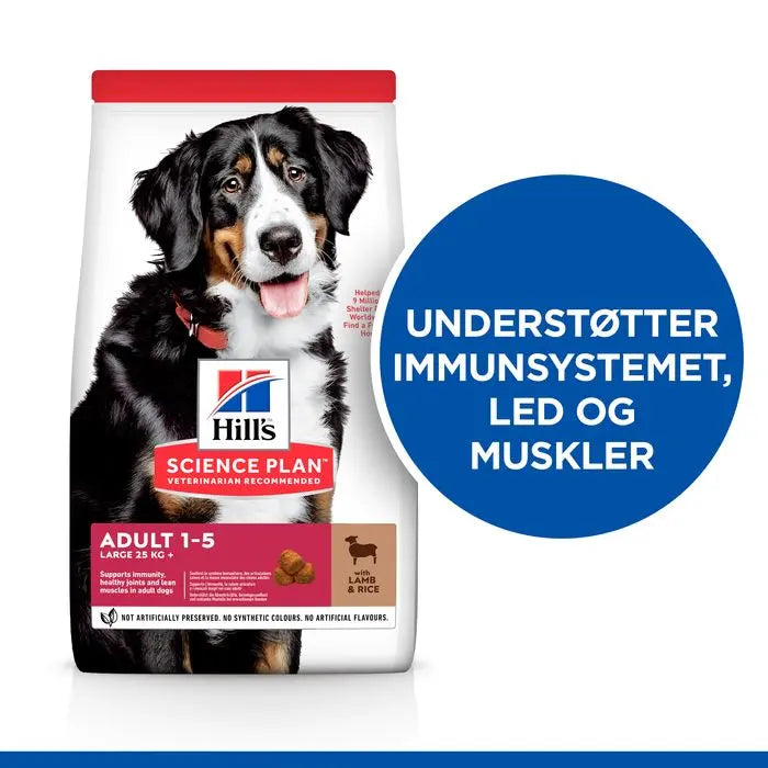 Adult Large Breed lam og ris 14 kg - Maxi Zoo Danmark