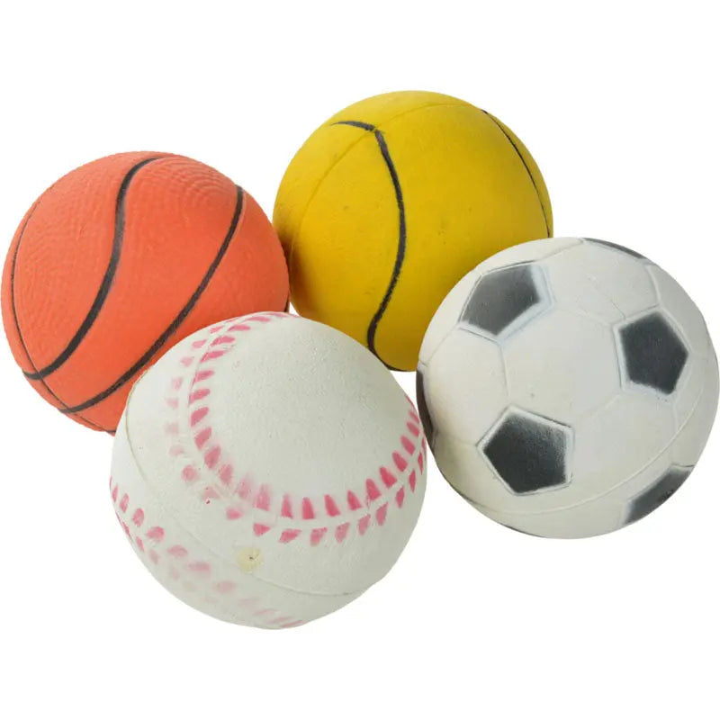 Bold soft sport 4-pak 3 cm - Maxi Zoo Danmark