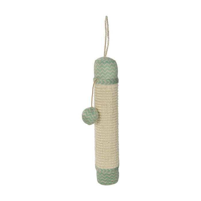 Kradserulle Ivory38 x ø7 cm ass pink/grøn - Maxi Zoo Danmark