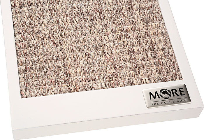 Kradsebræt DeluxeM 17x2x60 cm hvid - Maxi Zoo Danmark