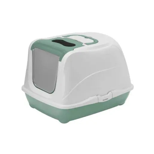 Kattetoilet Flip Cat M mint - Maxi Zoo Danmark