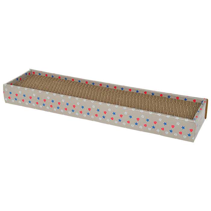 Kradsebræt Paws 48x12 cm brun