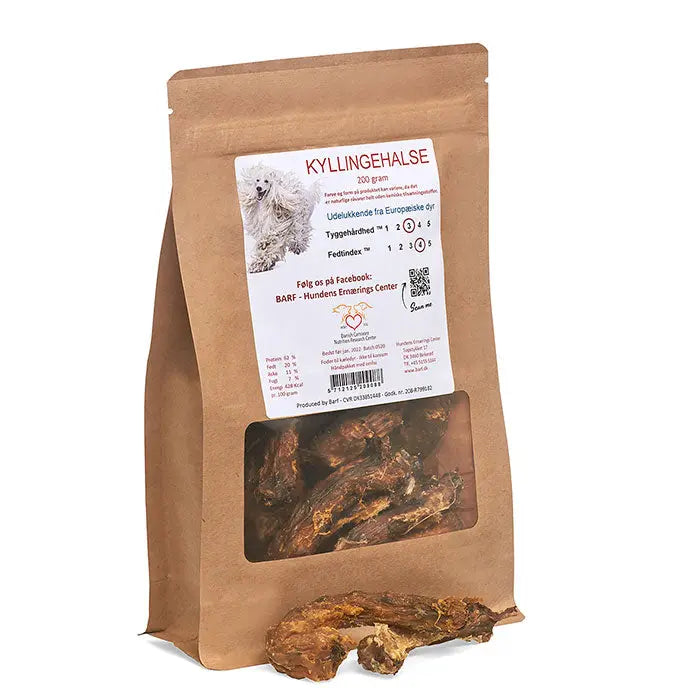 kyllingehalse Godbid 200 g - Maxi Zoo Danmark