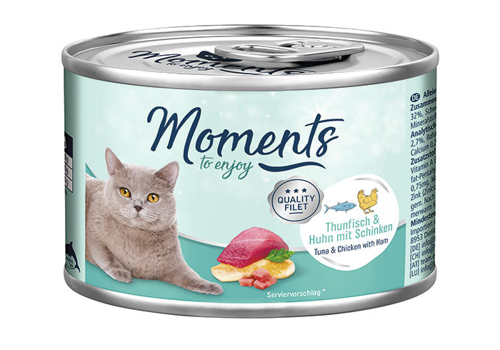 Adult Tun, kylling og Skinke 140g
