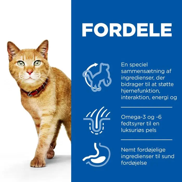 SP Feline Senior Vitality kylling & ris 7 kg - Maxi Zoo Danmark