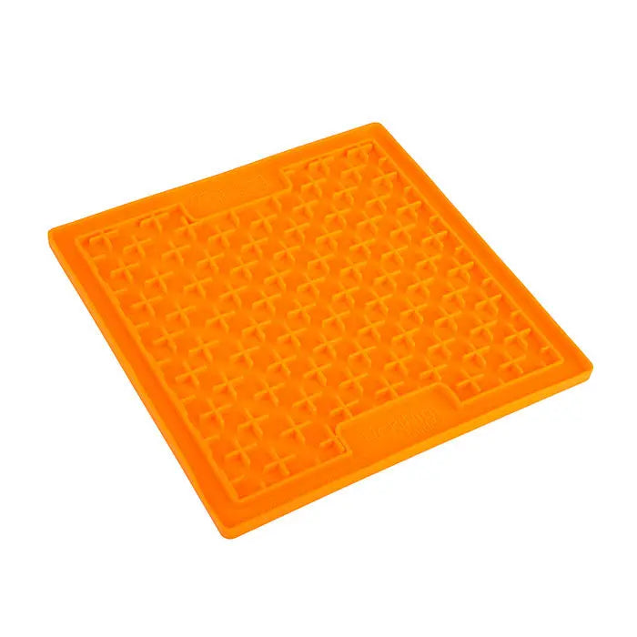 LickiMat Orginal 20 cm orange - Maxi Zoo Danmark
