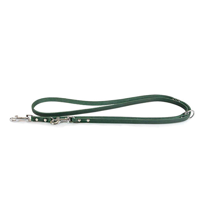 Læder line Weinheim 12mm/2m grøn