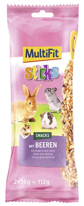 Sticks Bær 2 stk 112 g - Maxi Zoo Danmark
