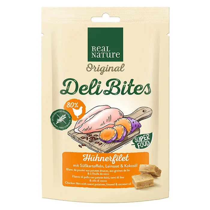 Original Deli bites Kylling 150g - Maxi Zoo Danmark