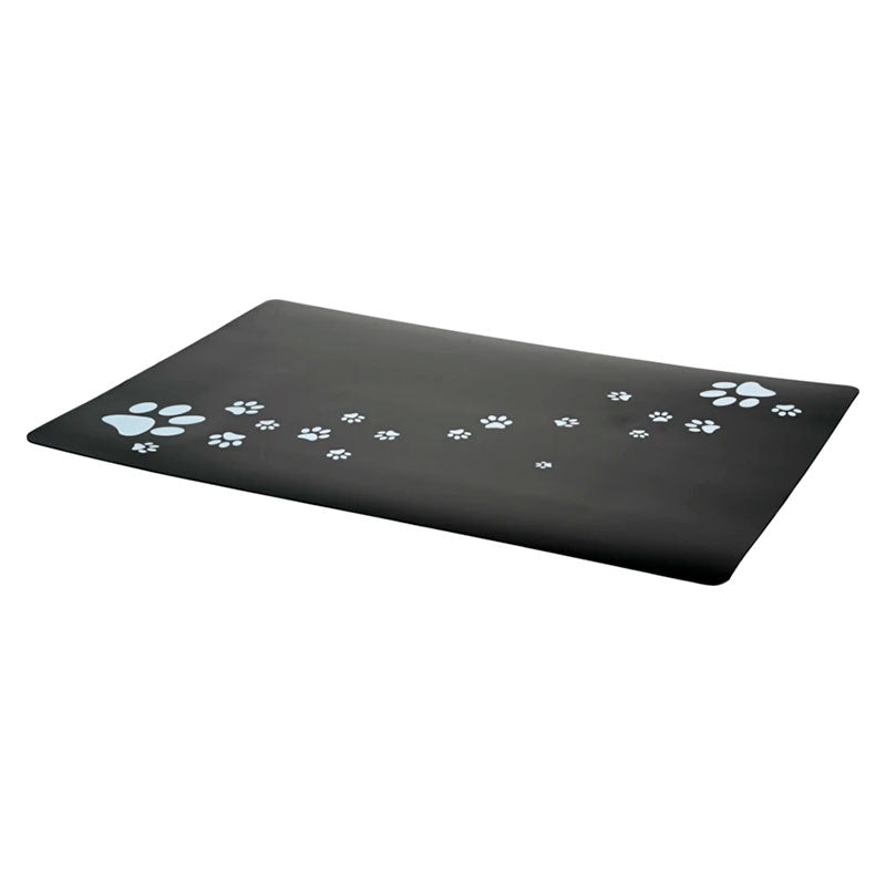 Underlag til skål Paws 60x40 cm sort - Maxi Zoo Danmark