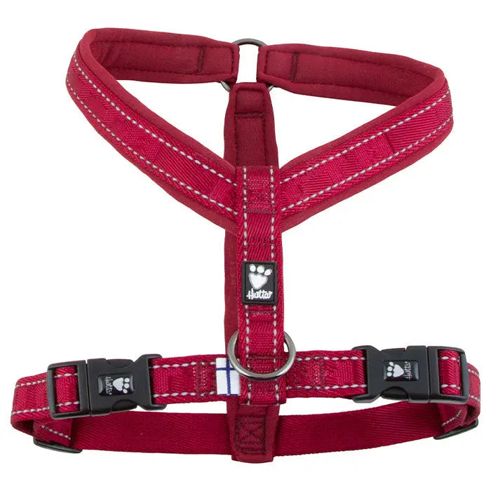 Nylon Y-sele Casual 100 cm rød - Maxi Zoo Danmark