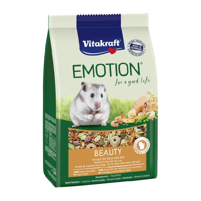 Emotion Dværghamster Beauty 300 g - Maxi Zoo Danmark