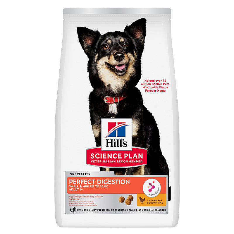 Perfect Digestion Small & Mini kylling & brune ris 1,5kg