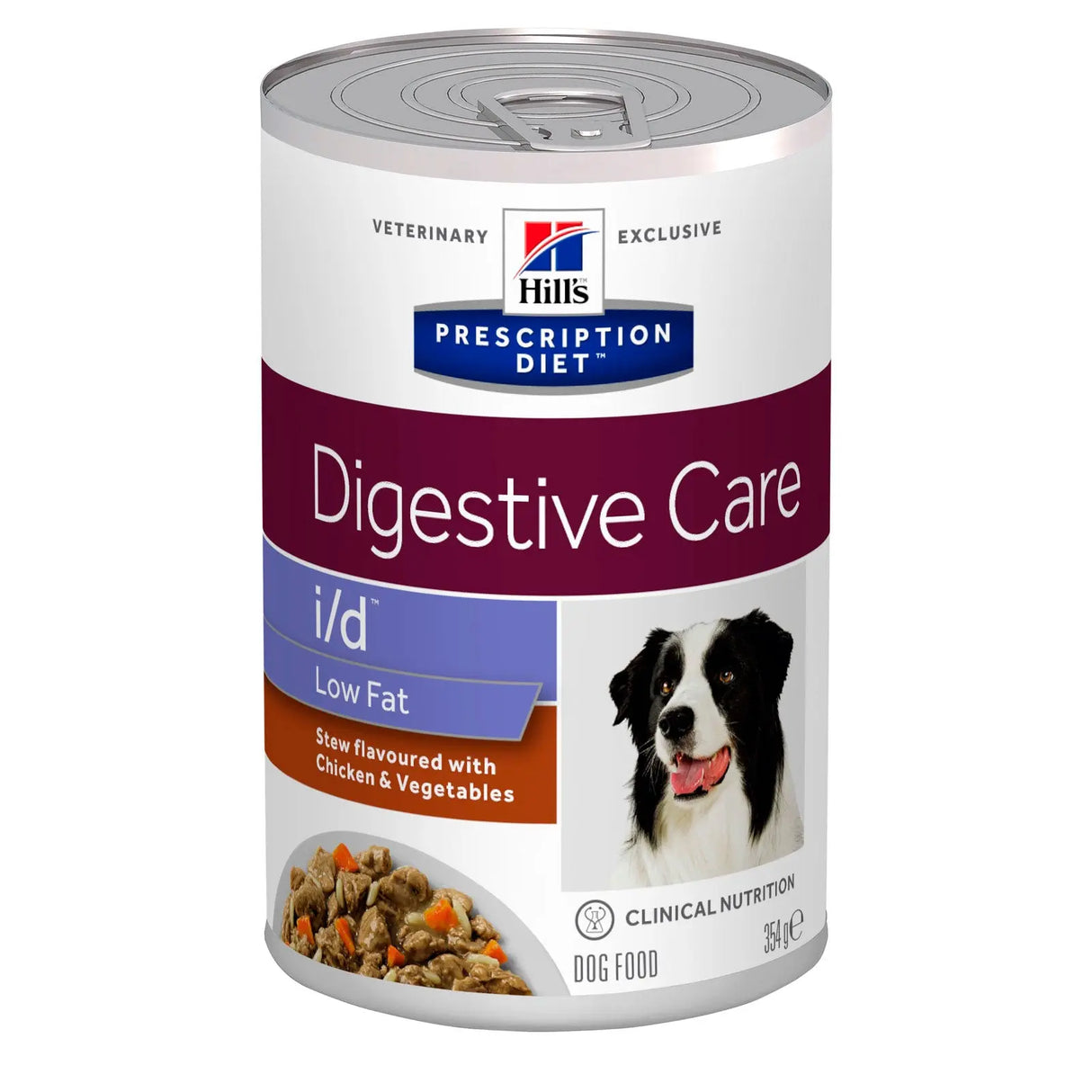 Diætetisk fuldfoder Digestive Care i/d Low Fat 354 g - Maxi Zoo Danmark