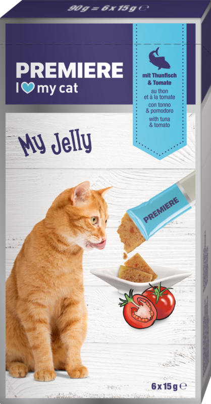 My JellyTun og tomat 6x10 g - Maxi Zoo Danmark