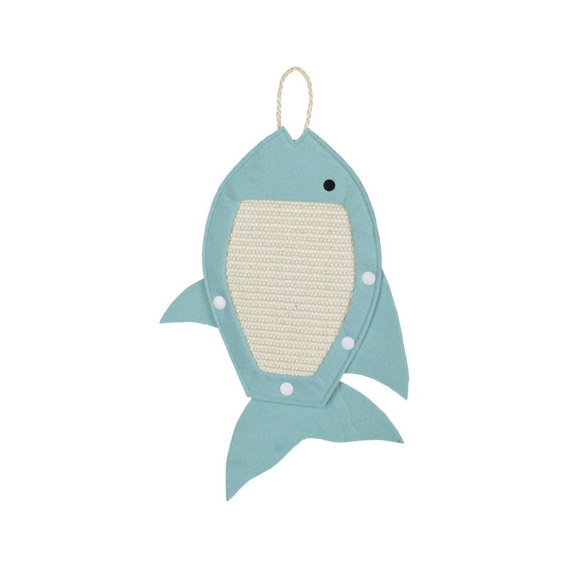 Kradsebræt Scratchy Fisk til væg 40x24 cm