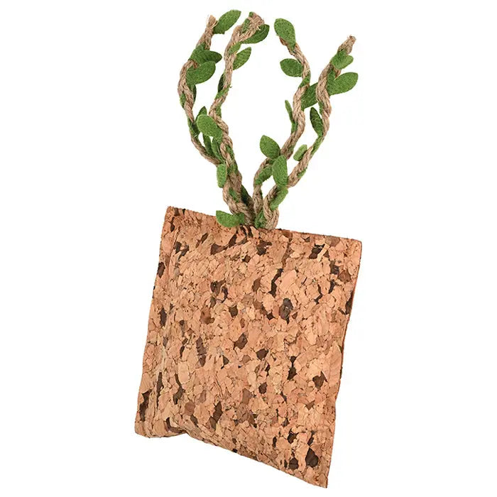 Kork hyggepude m/mynte 10x10 cm - Maxi Zoo Danmark