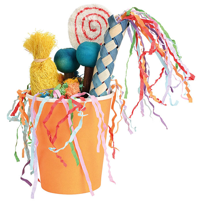 Gnaverlegetøj Celebretion slikbuket 8x15 cm - Maxi Zoo Danmark