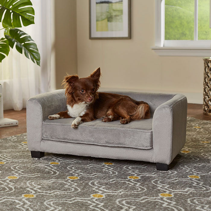 Hundesofa Surrey 66,04 x 40,64 x 27,94 cm grå