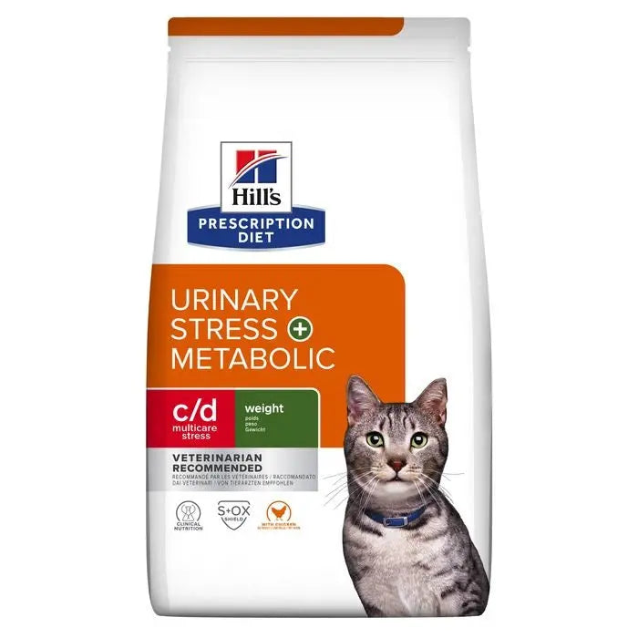 Diætetisk foder c/d Urinary Stress+Metabolic, kylling - Maxi Zoo Danmark