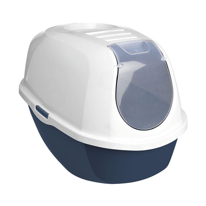 Kattetoilet Mega Smart CatL 46x66x49 cm grå - Maxi Zoo Danmark