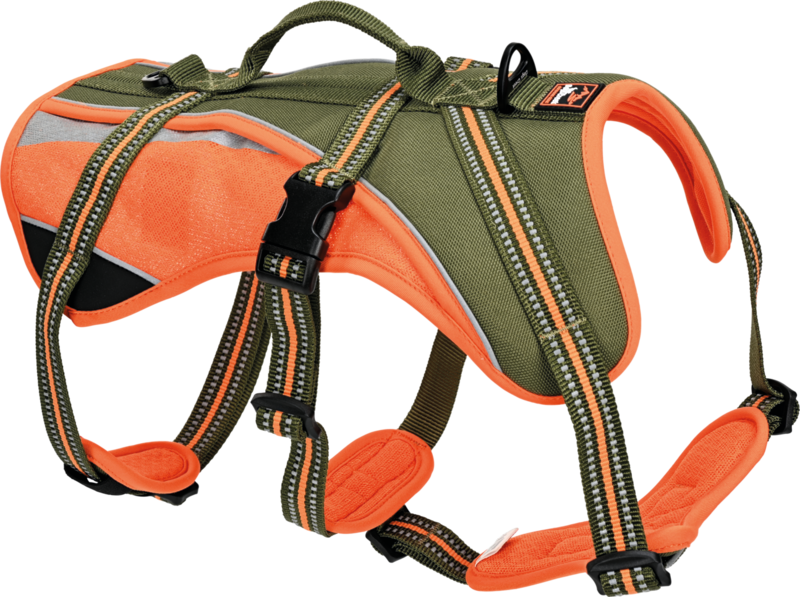 Nylonsele Safety S grøn/orange