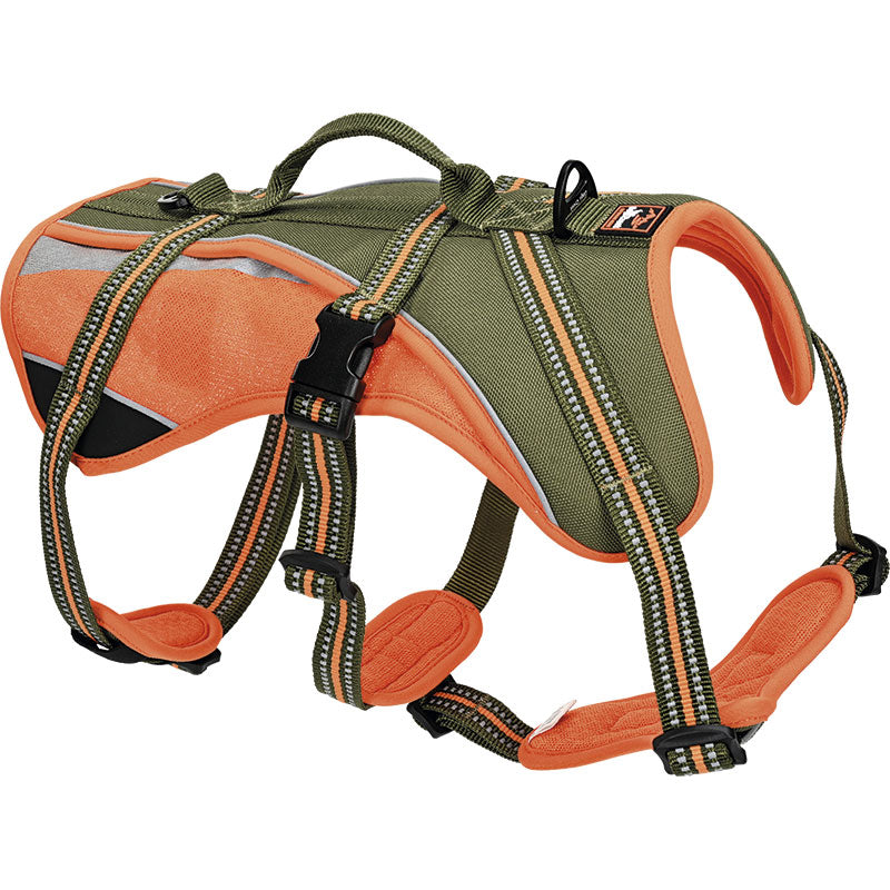 Nylonsele Safety L grøn/orange