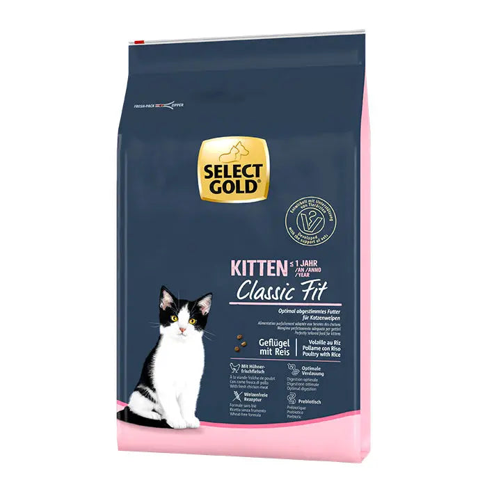 Kitten Fjerkræ & ris 7 kg - Maxi Zoo Danmark