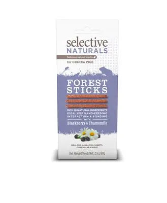 Forest Sticks marsvin 60 g - Maxi Zoo Danmark
