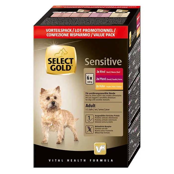 Adult Sensitive Multipack 6x100 g - Maxi Zoo Danmark