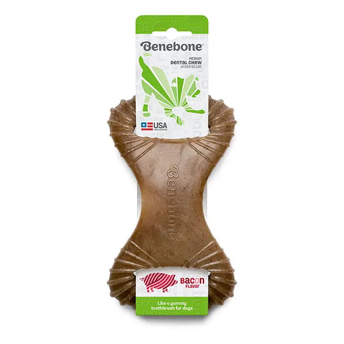 Dental Chew Bacon medium - Maxi Zoo Danmark