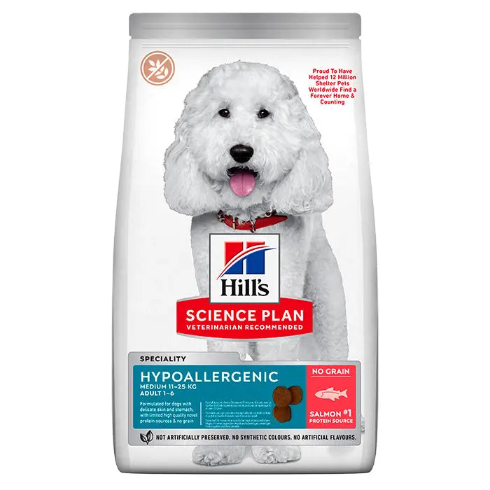Adult Hypoallergenic Medium laks 2,5 kg - Maxi Zoo Danmark
