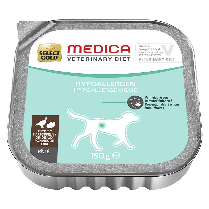 Medica Hypoallergenic kalkun, kartoffel 150 g