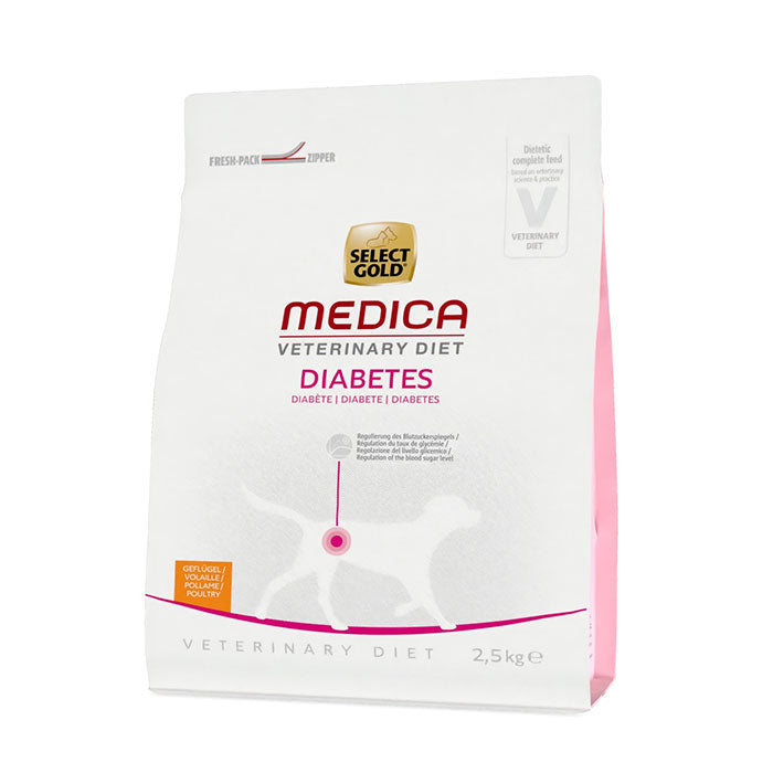 Medica Diabetes kylling, okse 2,5 kg - Maxi Zoo Danmark