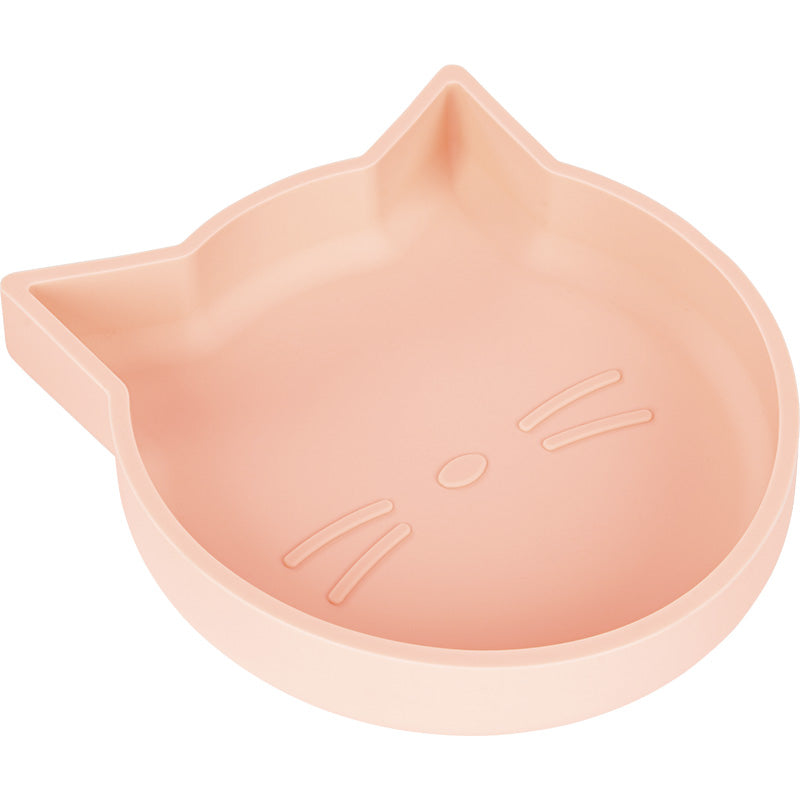 Silikoneskål Pepe & Kitty rosa