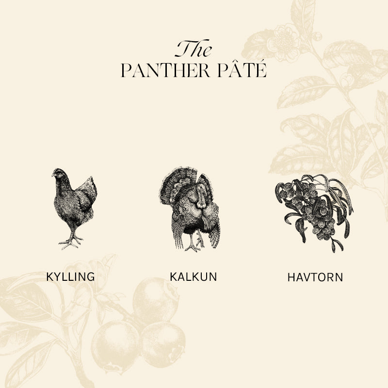 Adult The Panther Pâté, sterilised, kylling, lever & kalkun 12x85 g