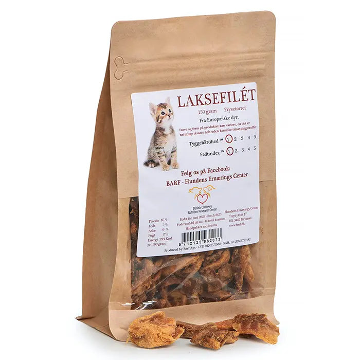 Frysetørret Laksefilét 150 g - Maxi Zoo Danmark