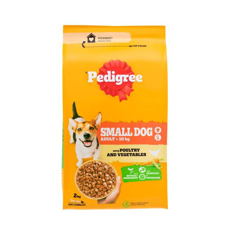 Adult Small fjerkræ & grøntsager 2 kg - Maxi Zoo Danmark