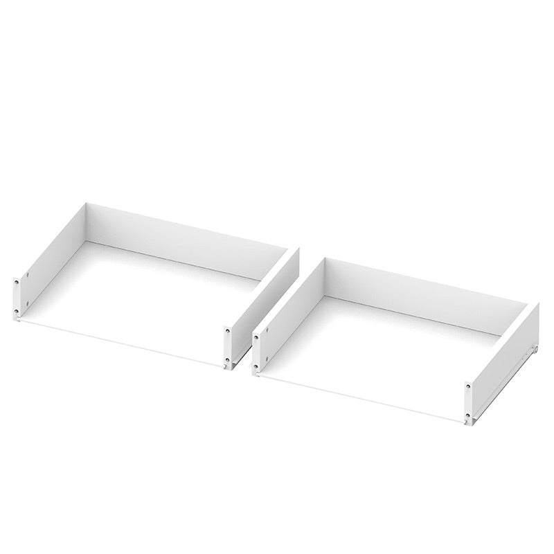 Skuffesæt ELEMENT 80 cm 2 stk/pk hvid