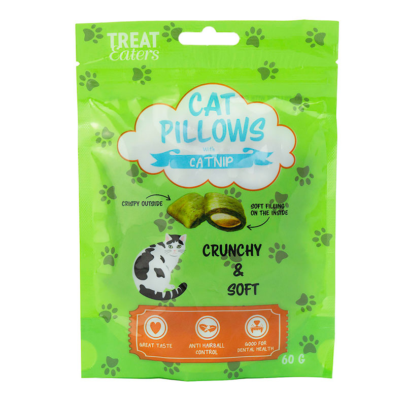 Pillows snack catnip 60 g - Maxi Zoo Danmark