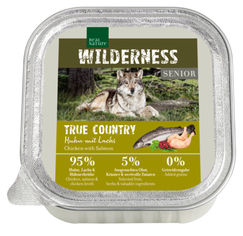 Senior Wildernesskylling, laks 100 g - Maxi Zoo Danmark