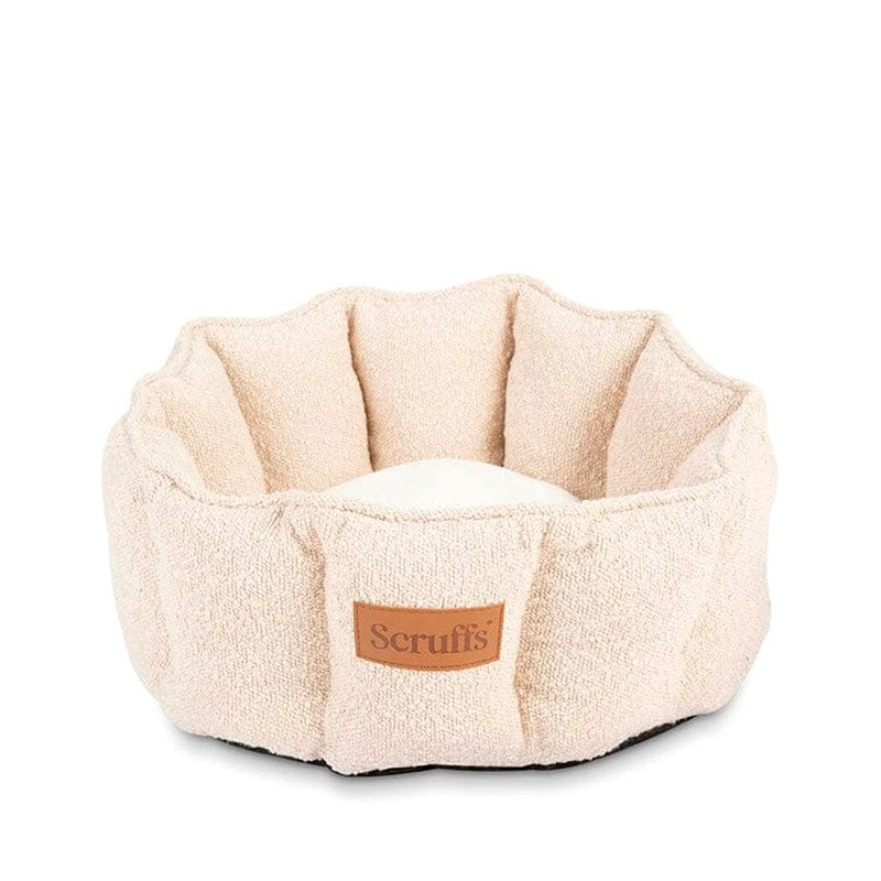 Boucle seng 45 cm ivory - Maxi Zoo Danmark