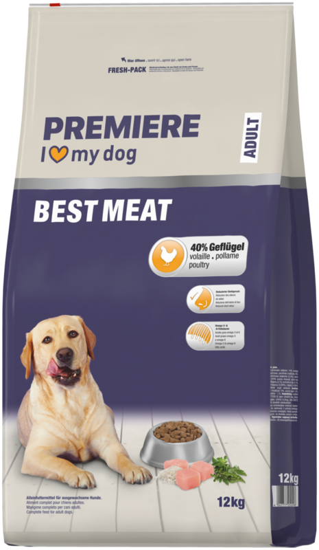 Adult Best Meat fjerkræ 12 kg - Maxi Zoo Danmark