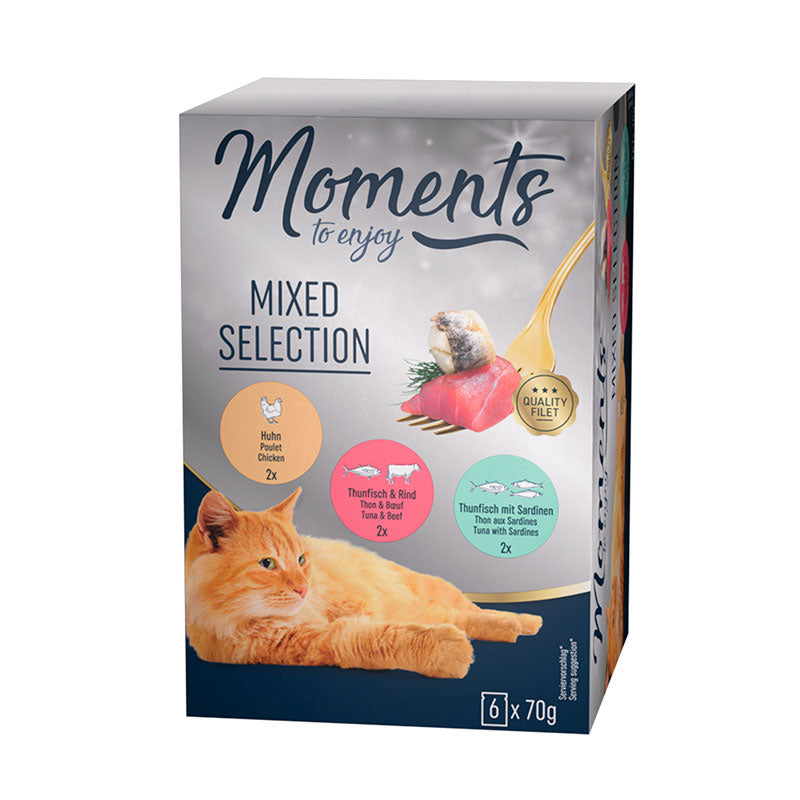 Adult Mix Selectionboks6x70 g - Maxi Zoo Danmark