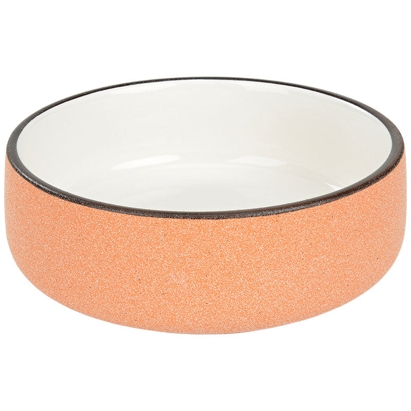 Keramikskål Crude 200 ml orange