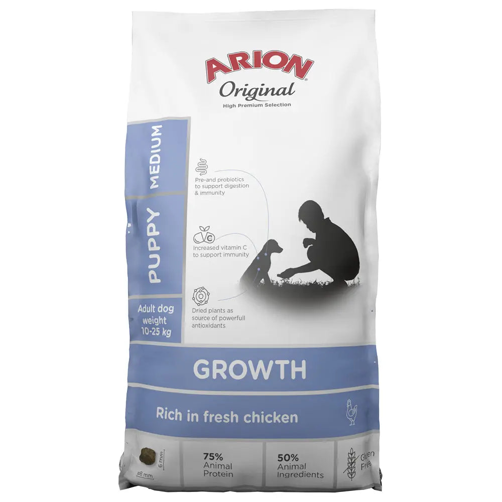 Junior Original Growth Medium kylling 2 kg - Maxi Zoo Danmark