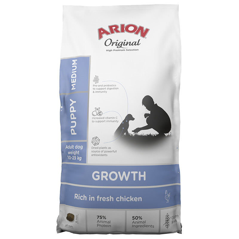 Junior Original Growth Medium kylling 12 kg