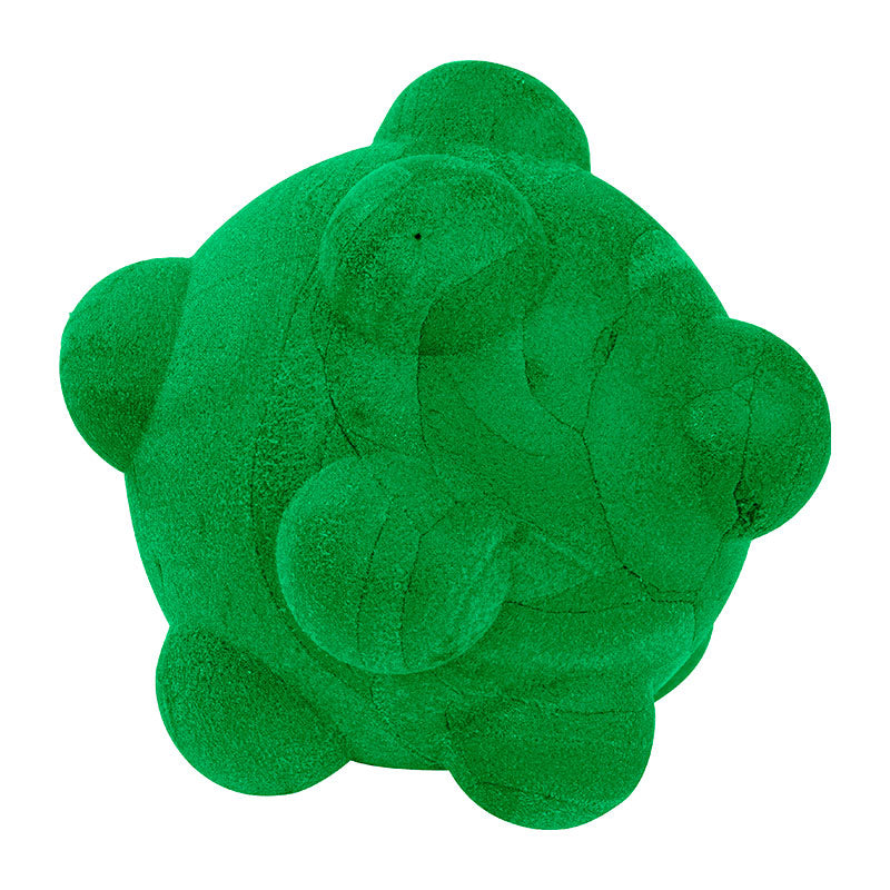TPR bold m/knopper 7 cm blå/grøn - Maxi Zoo Danmark