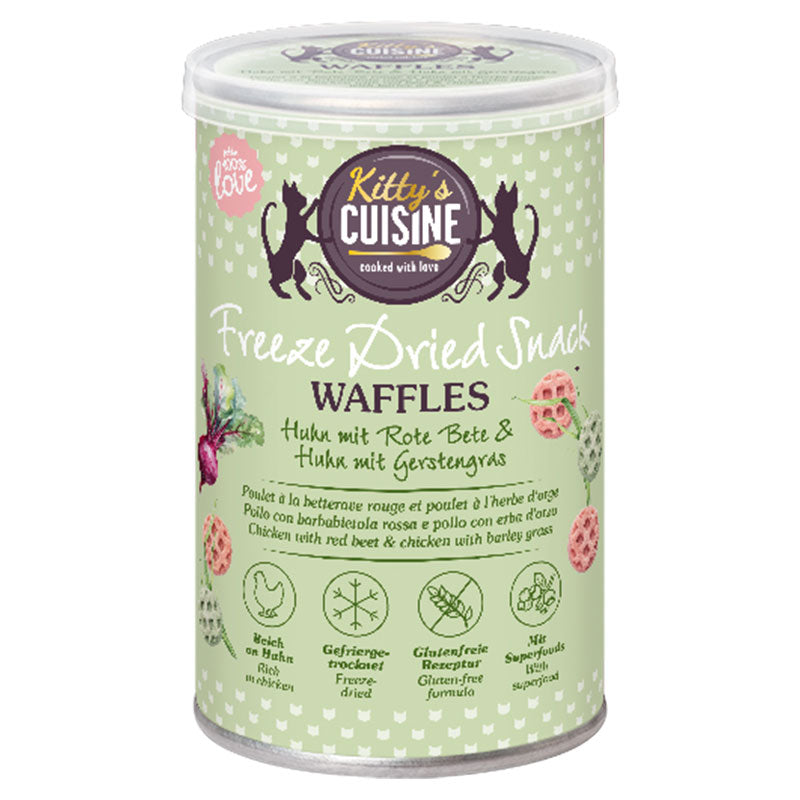 KITC frysetørret Waffles - Maxi Zoo Danmark