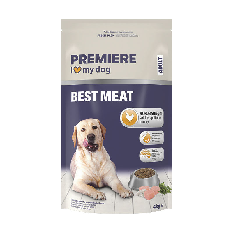 Adult Best Meat 4kg fjerkræ - Maxi Zoo Danmark